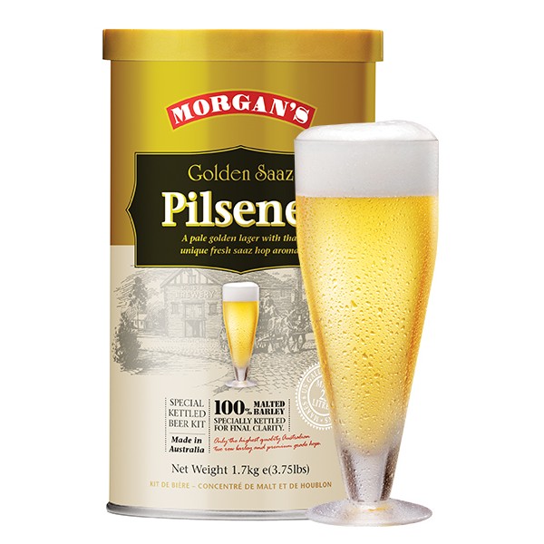 Morgans Premium Golden Saaz Pilsener 1.7kg