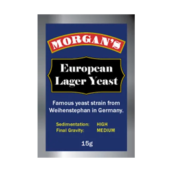 Morgans Premium European Lager Yeast 15g