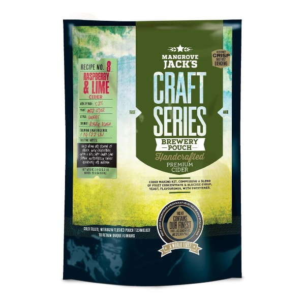 Raspberry and Lime Cider - Mangrove Jacks