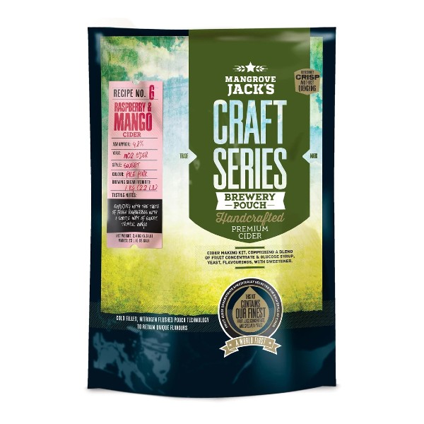 Raspberry and Mango Cider - Mangrove Jacks