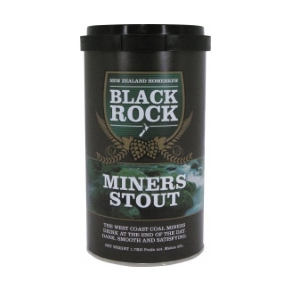 Black Rock - Miners Stout Homebrew