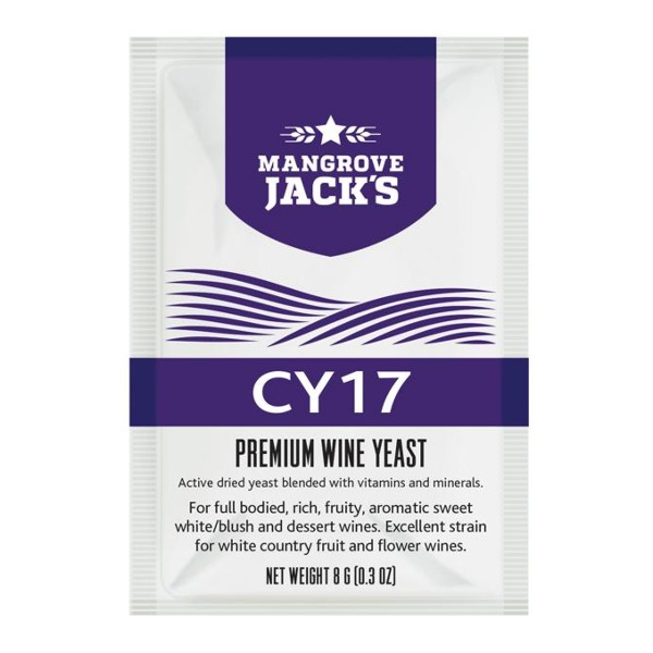 Mangrove Jacks - CY17 Wine Yeast
