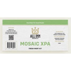 All Inn Mosaic XPA Fresh Wort Kit