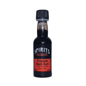 Premium Black Rum Spirit Essence - Spirits Unlimited