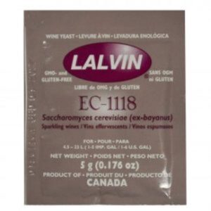 Lalvin EC-1118 champagne yeast 5g