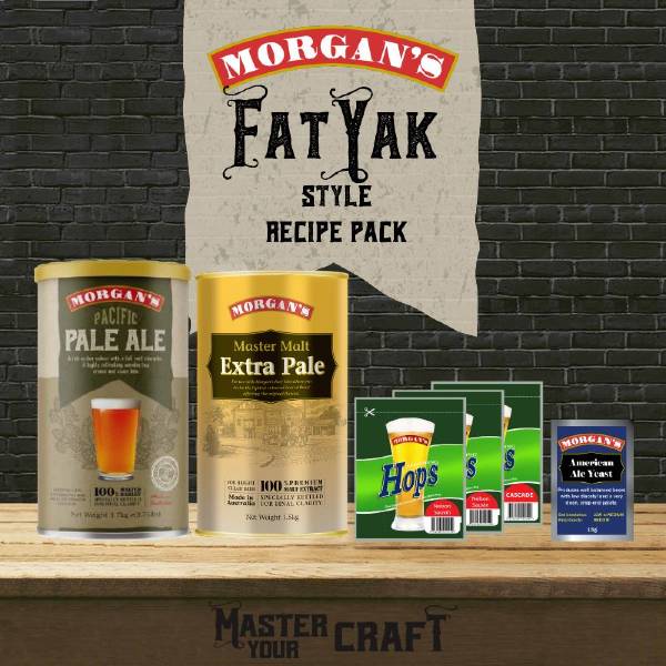 Morgans Beer Recipe Kit - Fat Yak Pale Ale Style Beer
