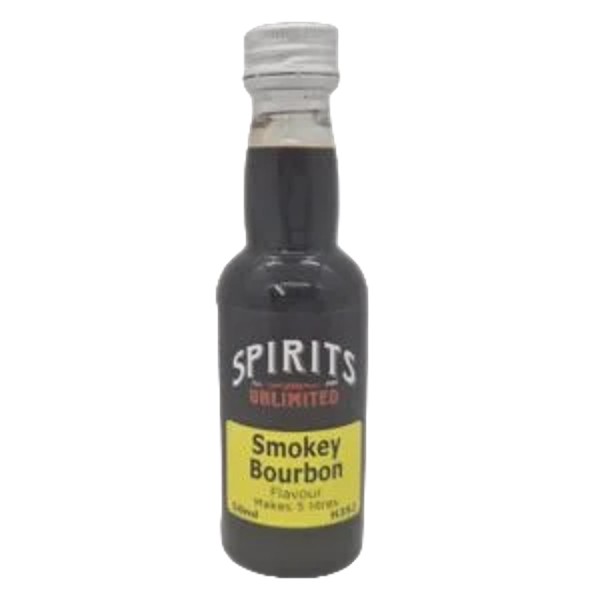 Spirits Unlimited Smokey Bourbon 50ml makes 5 litres