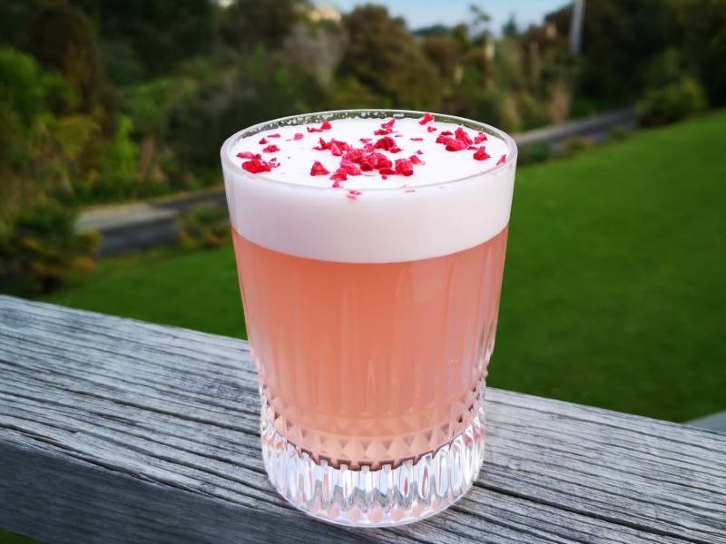 Elderflower Apple Gin Sour Recipe