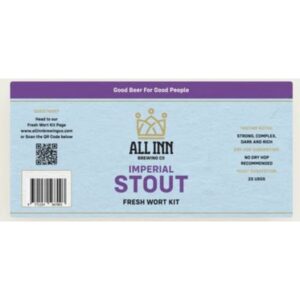 All Inn Imperial Stout Fresh Wort Kit