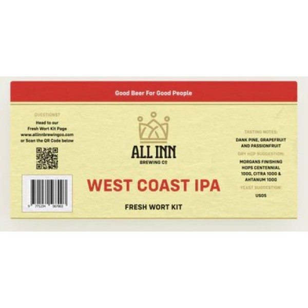 All Inn West Coast IPA FWK