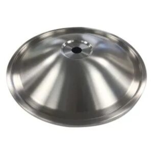 Replacement stainless steel lid for 25 litre boiler. Mangrove Jacks and Still Spirits T500 Boiler. 22.5mm hole.