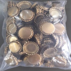 Crown Seals 250 pack Gold