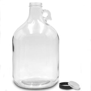 5 litre demijohn with screw lid and insert cap