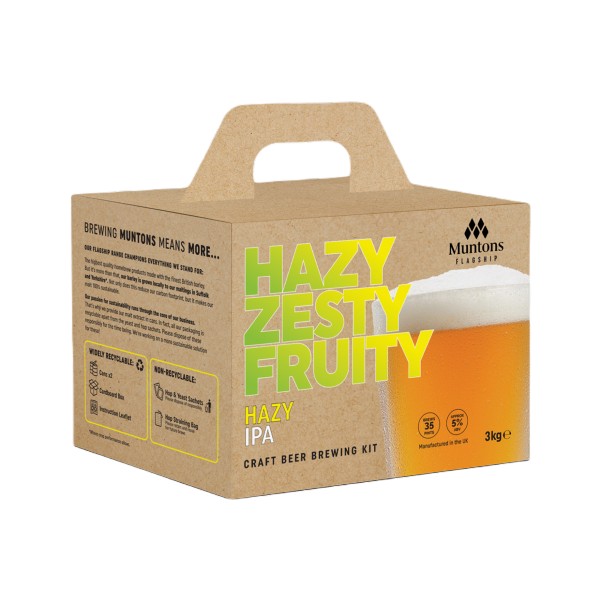 Muntons Hazy Zesty Fruity Hazy IPA kit