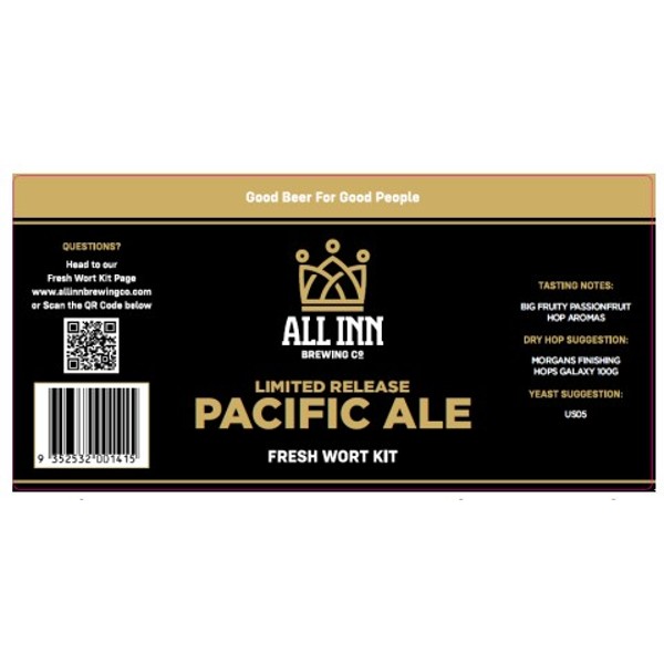 All Inn Pacific Ale Experimental FWK