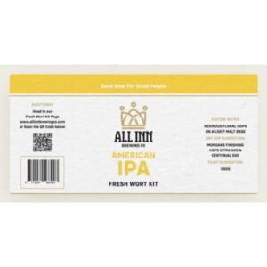 All Inn American IPA Fresh wort kit