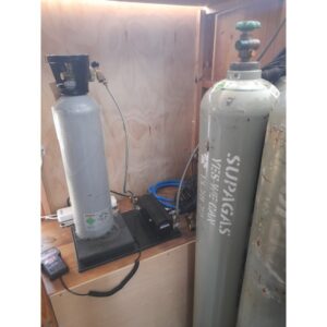 C02 Gas filling station