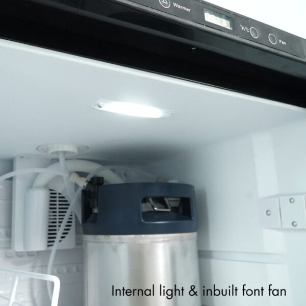 keg king kegerator inside