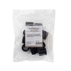 Threaded plastic caps for bottles pk 10