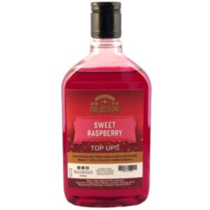 Pure Distilling top ups. Sweet Raspberry 350ml