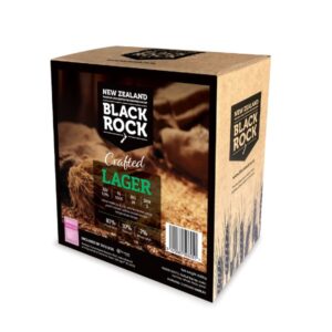 Black Rock BIB Brew in a Box 4 litre Crafted Lager concentrated Fresh wort kit includes yeast.