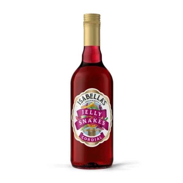 Isabella's Jelly Snakes Cordial 700ml