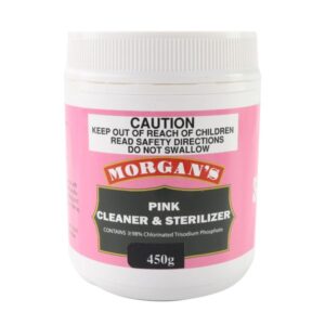 Morgans Pink Stain Remover also known as Sterophos cleaner